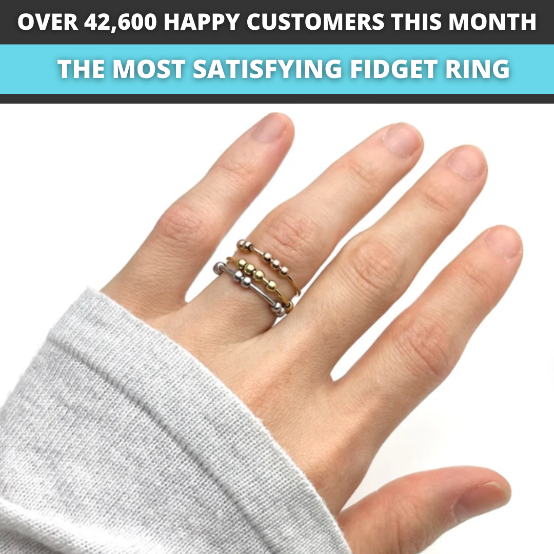 Anti-Stress Beads Ring